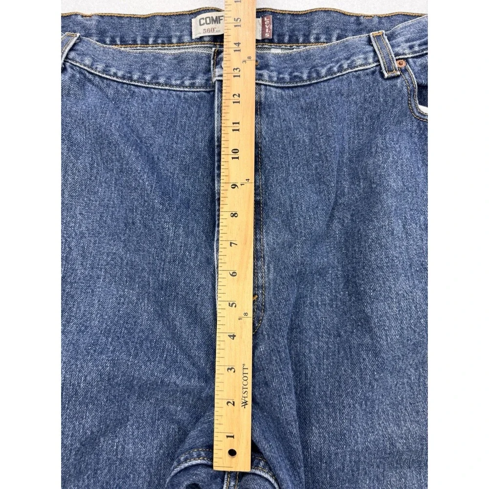Levis 560 Jeans Men 48x32 Blue Denim Baggy Relaxed 90's Street Comfort Fit‎